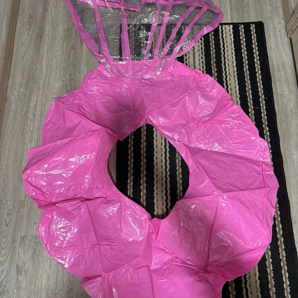 Pink Inflatable Pool Float